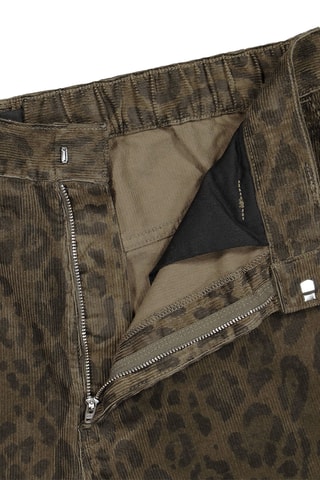 Pantalón regular fit de pana Corduroy Woodrow - Marrón