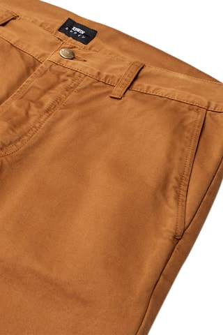 Pantalón chino slim fit - Marrón