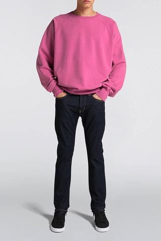 Vaquero slim fit de algodón orgánico Kaihara - Azul oscuro