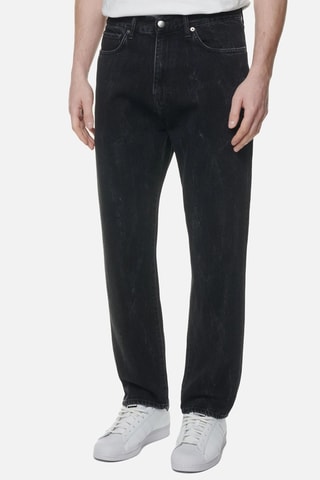 Vaquero relaxed fit Cosmos Pembroke - Negro