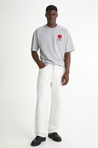 Camiseta regular fit Sun Supply - Blanco