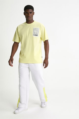 Camiseta regular fit - Amarillo