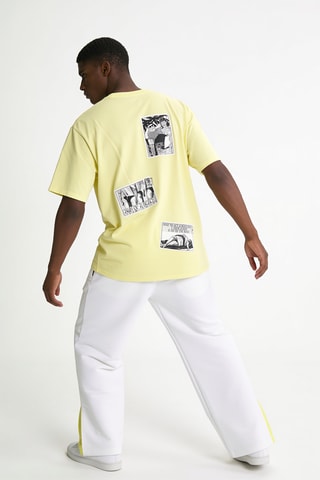 Camiseta regular fit - Amarillo