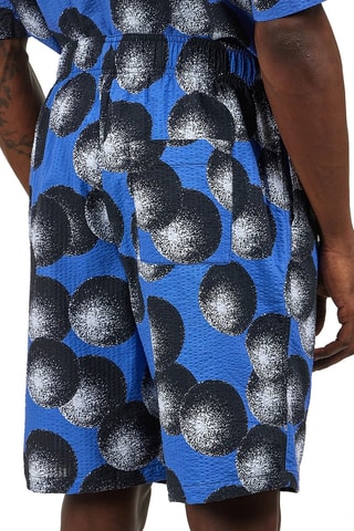 Short regular fit Dots - Azul cobalto