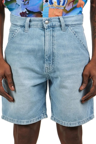 Short vaquero slim fit Bridger - Azul cobalto