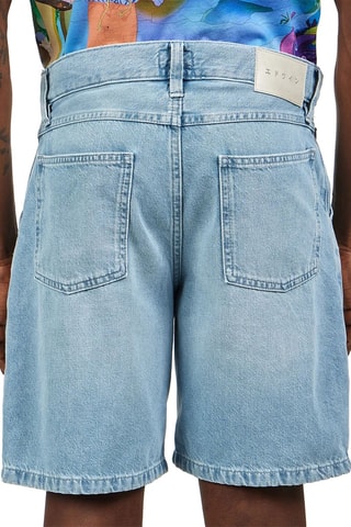 Short vaquero slim fit Bridger - Azul cobalto