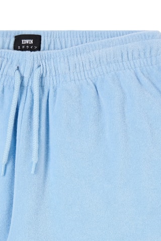 Short regular fit de pana - Celeste