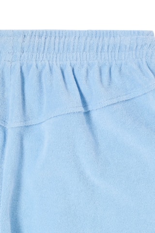 Short regular fit de pana - Celeste