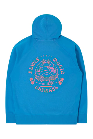 Sudadera con capucha Music Channel - Azul rey