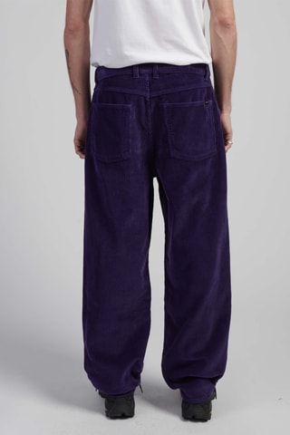 Pantalón ancho de pana Sly - Violeta