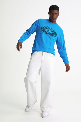Camiseta regular fit - Turquesa
