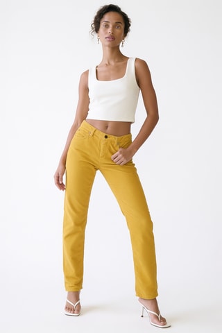 Vaquero slim fit - Mostaza
