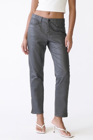 Pantalón slim fit - Verde oliva