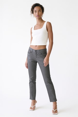 Pantalón slim fit - Verde oliva