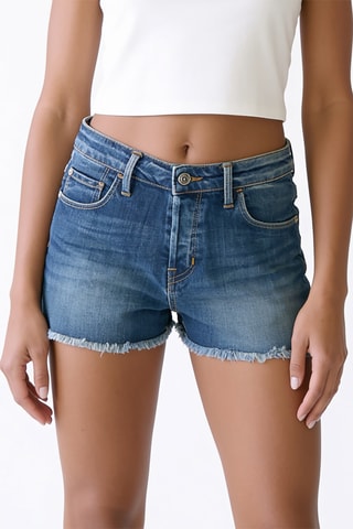 Short vaquero regular fit - Azul marino