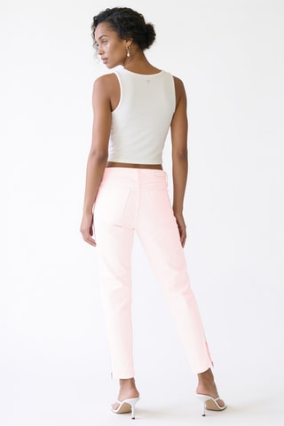 Vaquero slim fit 7/8 - Rosa