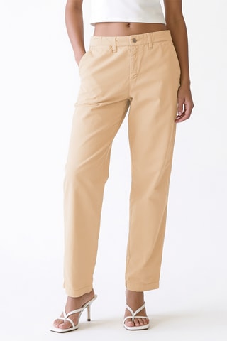 Pantalón chino - Beige