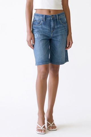 Bermudas vaqueras - Azul claro