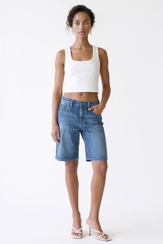 Bermudas vaqueras - Azul claro
