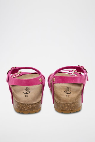 Sandali in pelle - Rosa