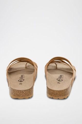 Ciabatte in pelle - Beige
