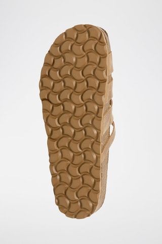 Ciabatte in pelle - Beige