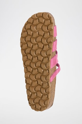 Ciabatte in pelle - Rosa