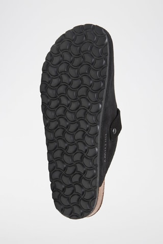 Sabot in pelle - Nero
