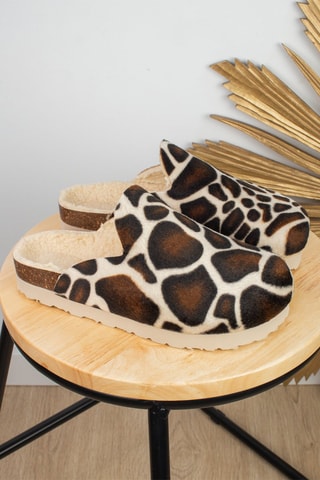 Sabot - Marrone e beige