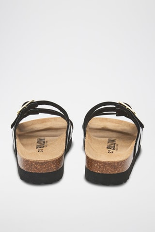 Sandali platform verniciate - Nero