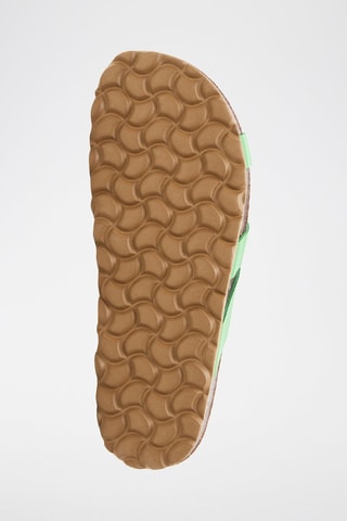 Ciabatte in pelle - Verde
