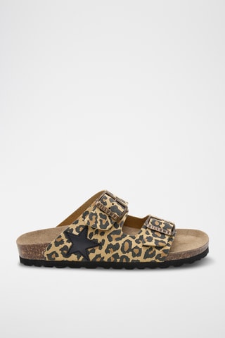 Ciabatte in pelle - Beige