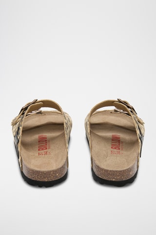 Ciabatte in pelle - Beige