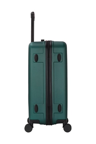 Valigia media e valigia grande City (M/L) - 65/75 cm - Bianco, nero e verde