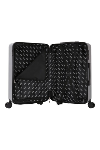 Set 3 valigie Down (S/M/L) - 55/65/75 cm - Nero e argentato