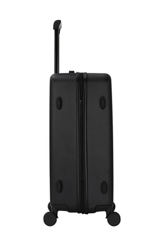 Valigia media e valigia grande Down (M/L) - 65/75 cm - Bianco e nero