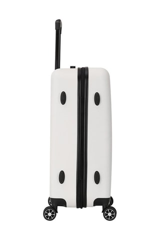 Valigia media e valigia grande Free (M/L) - 65/75 cm - Bianco, nero, rosso e blu