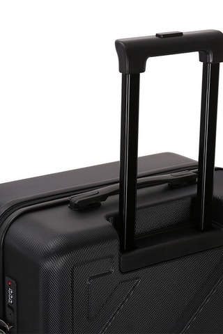 Valigia media Down (M) - 65 cm - Nero e argentato