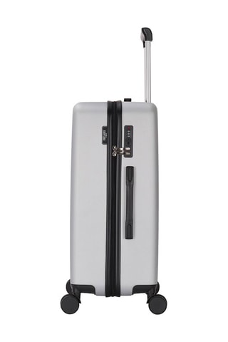 Valigia media Down (M) - 65 cm - Nero, argentato e grigio