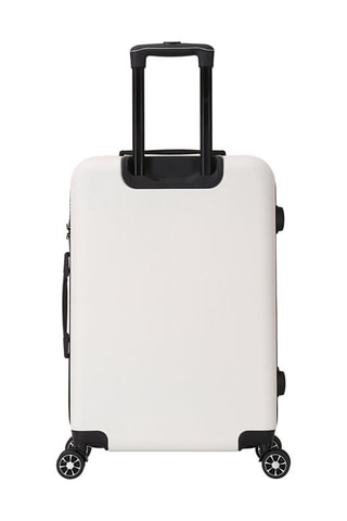 Valigia media Free (M) - 65 cm - Bianco, nero, rosso e blu