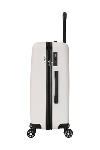 Valigia grande Serenity (L) - 75 cm - Bianco, nero, blu e giallo