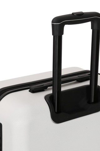 Valigia grande Serenity (L) - 75 cm - Bianco, nero, blu e giallo