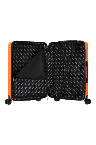 Set 3 valigie Urban (S/M/L) - 55/65/75 cm - Nero e arancione