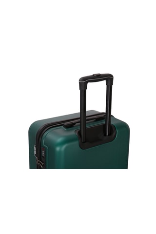 Valigia media City (M) - 65 cm - Nero, verde e argentato