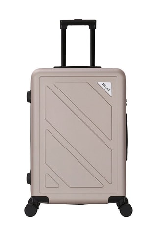Bagaglio a mano Down (S) - Beige - Beige, bianco e nero