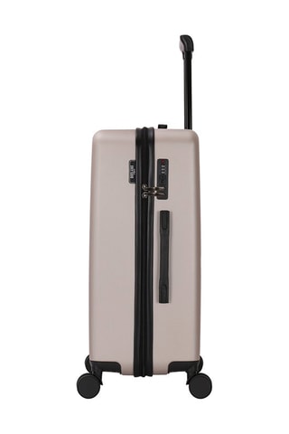 Valigia media Down (M) - Beige - Argentato, beige e nero
