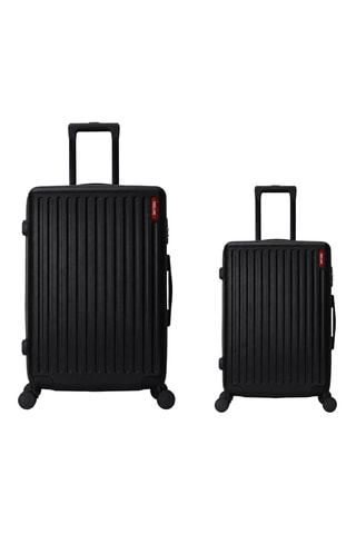 Set 3 valigie Urbanite (S/M/L) - 55/65/75 cm - Nero