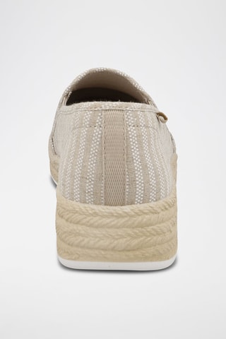 Alpargatas con plataforma - Beige