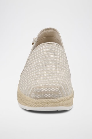 Alpargatas con plataforma - Beige