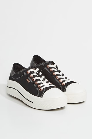 Tenis con plataforma Bobs Winnie - Negro